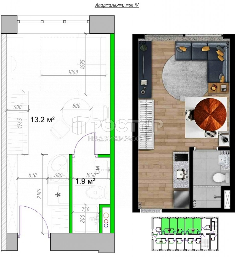 Коммерческая недвижимость, 15.1 м² - фото 3