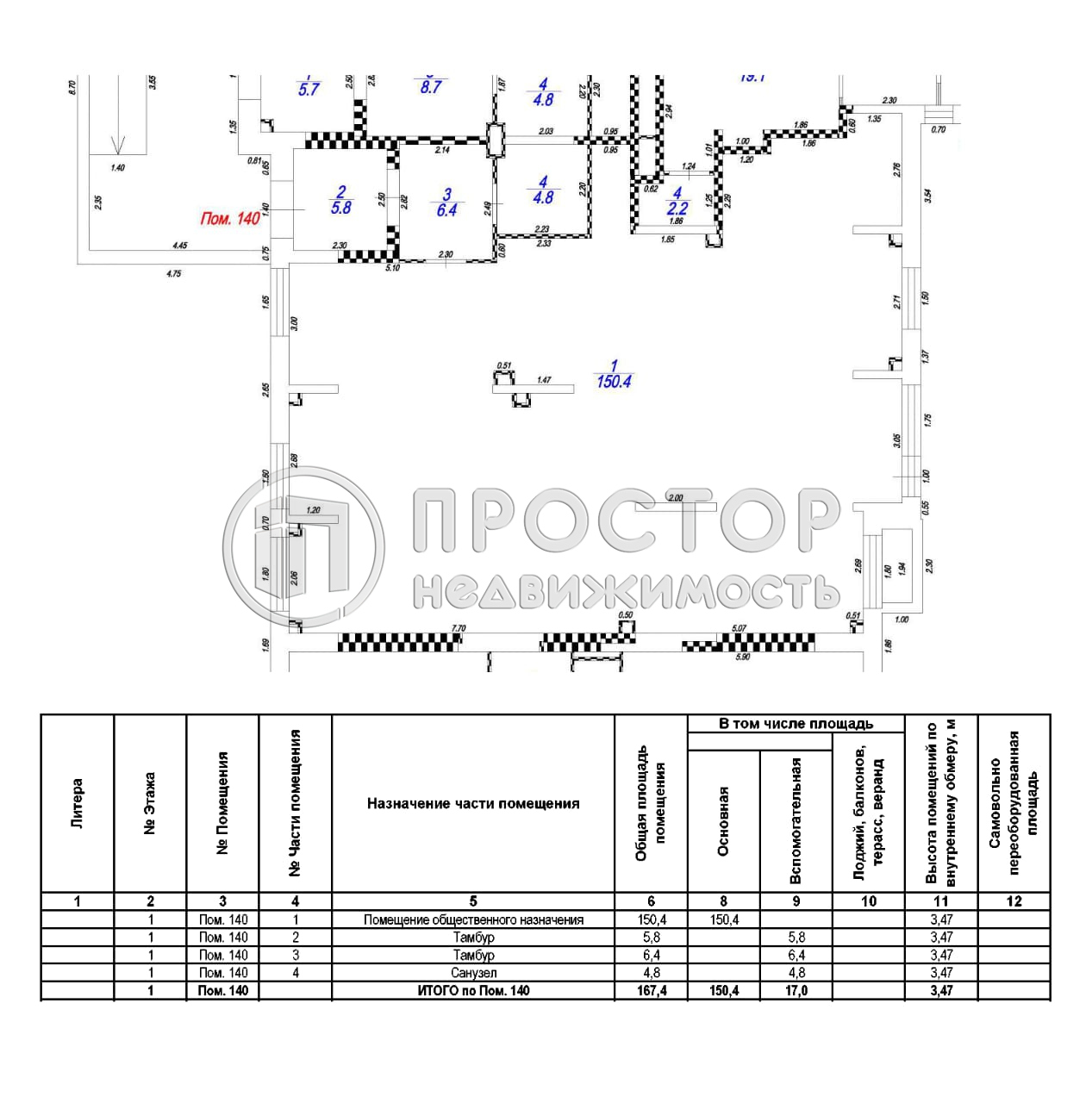 Коммерческая недвижимость (свободного назначения), 167.4 м² - фото 7