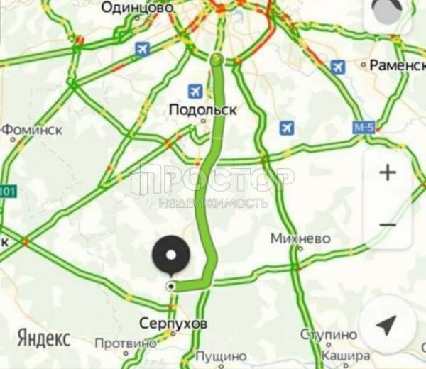 Серпухов пролетарский карта