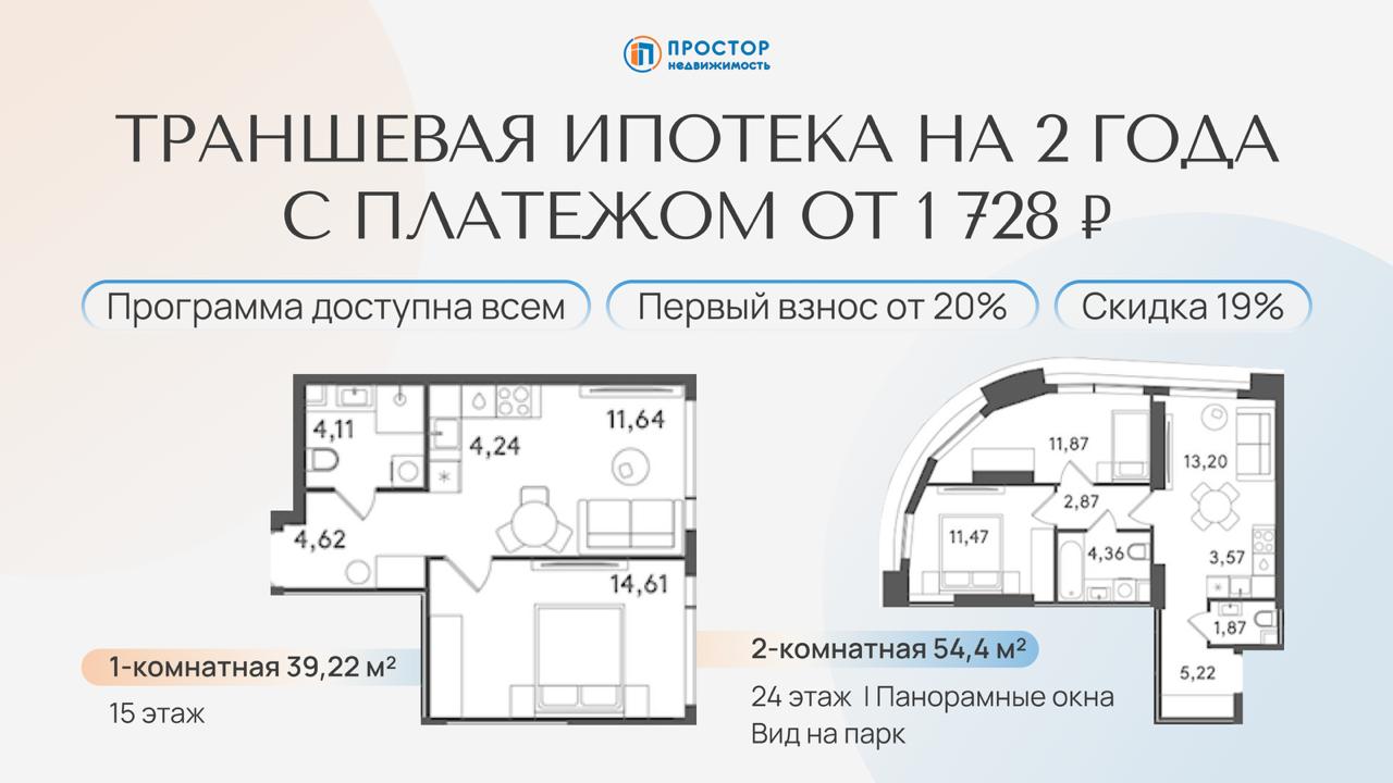 По этой программе любой может купить квартиру с платежом 1 728 ₽/мес