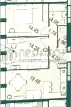 2-комнатная квартира, 59.9 м² - фото 11