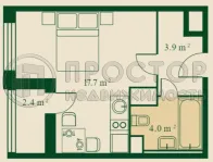 Студия, 27 м² - фото 4