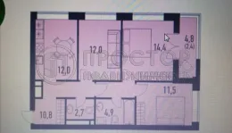 3-комнатная квартира, 70.3 м² - фото 23