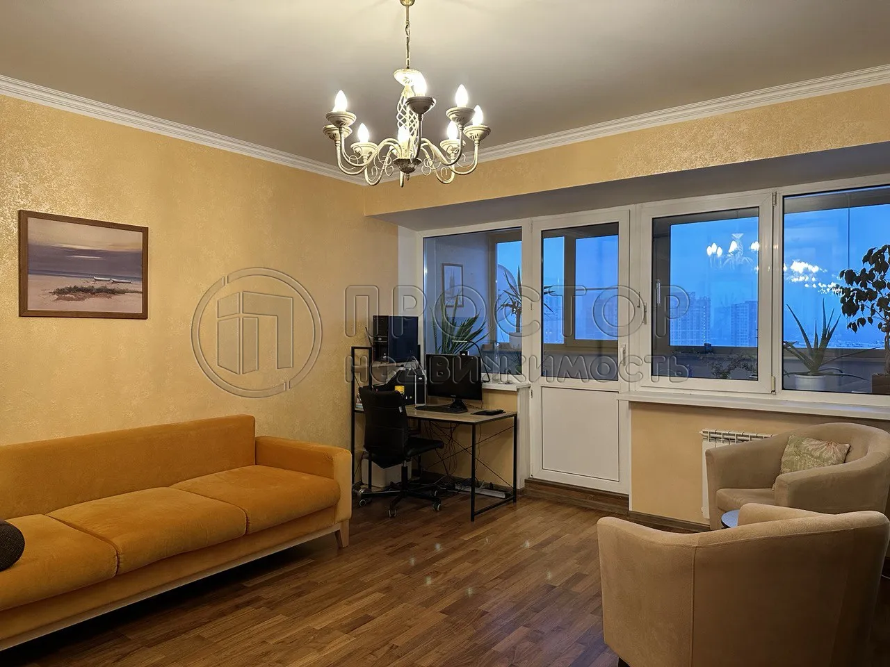 2-комнатная квартира, 54 м² - фото 2