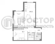 3-комнатная квартира, 67.6 м² - фото 8