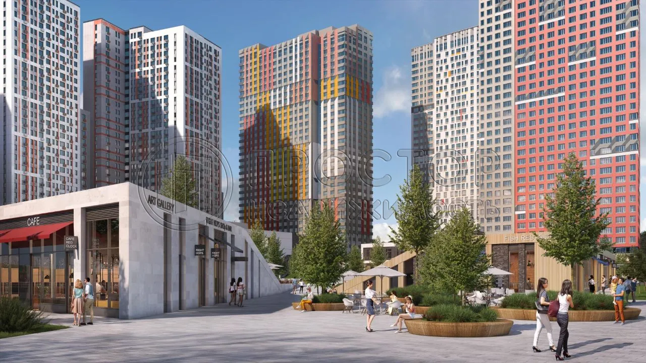 1-комнатная квартира, 35.5 м² - фото 4