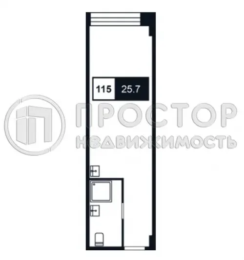 Коммерческая недвижимость (свободного назначения), 25.7 м² - фото 2