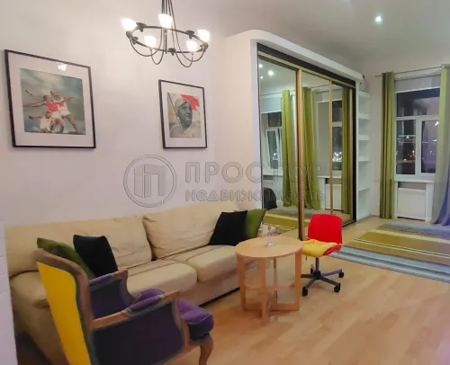 1-комнатная квартира, 39.4 м² - фото 5