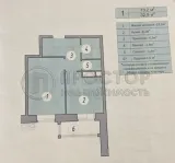 1-комнатная квартира, 32.9 м² - фото 20