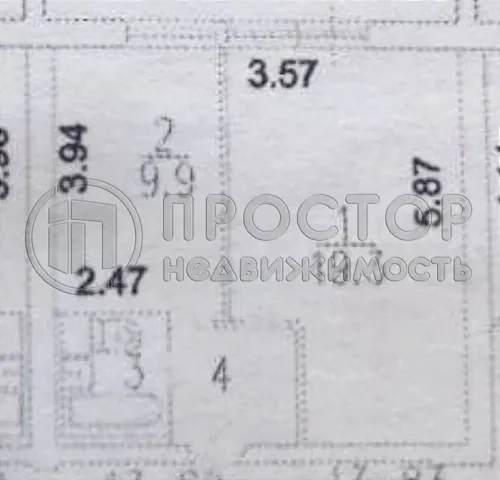 1-комнатная квартира, 35 м² - фото 7