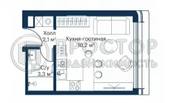 Студия, 23 м² - фото 6