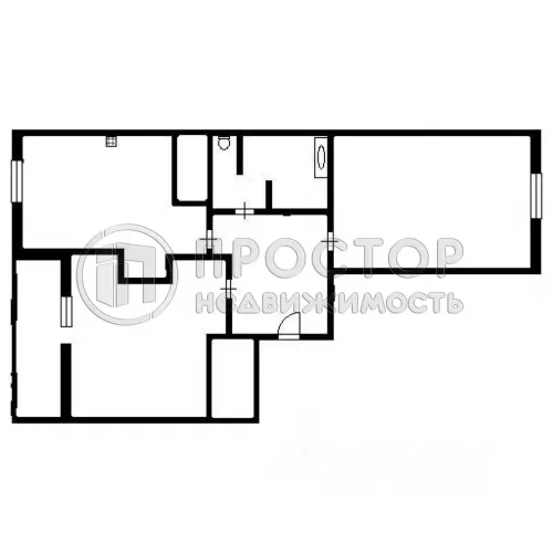 2-комнатная квартира, 55 м² - фото 10