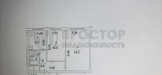 2-комнатная квартира, 44.1 м² - фото 49