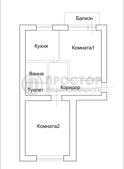 2-комнатная квартира, 56 м² - фото 9