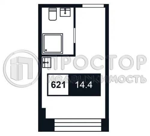 Коммерческая недвижимость (офисное), 14.3 м² - фото 6