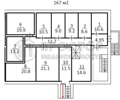 Коммерческая недвижимость (свободного назначения), 167 м² - фото 16