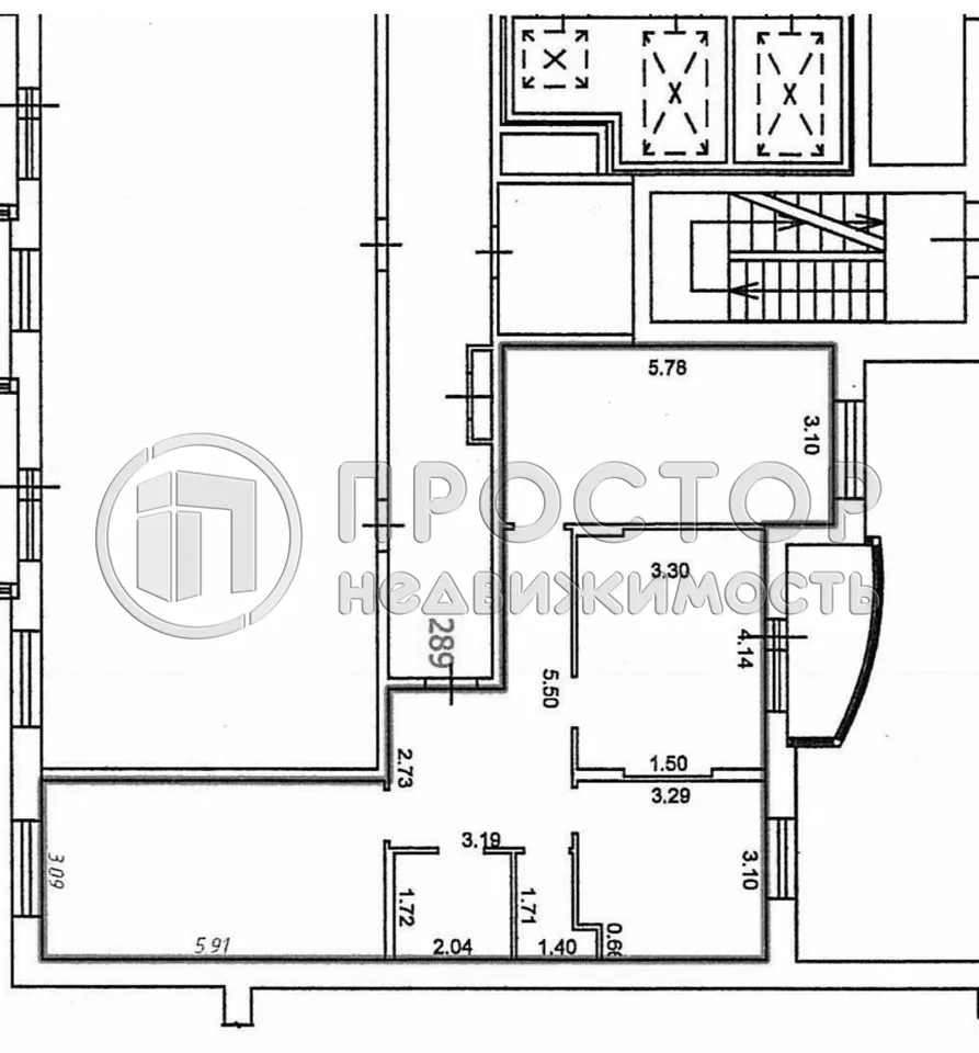 3-комнатная квартира, 77.2 м² - фото 15