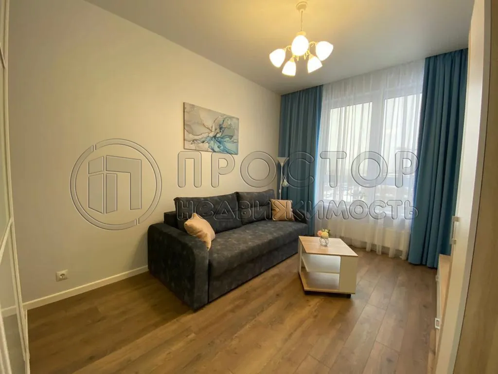 1-комнатная квартира, 40 м² - фото 7