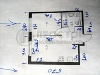 1-комнатная квартира, 36.6 м² - фото 19