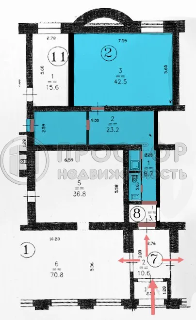 Коммерческая недвижимость (свободного назначения), 74.4 м² - фото 11
