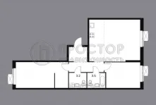 3-комнатная квартира, 77.9 м² - фото 31