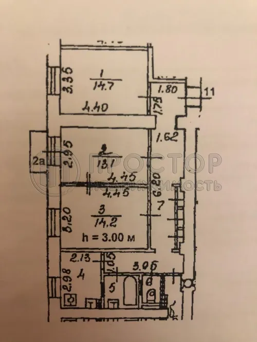 3-комнатная квартира, 70.2 м² - фото 13