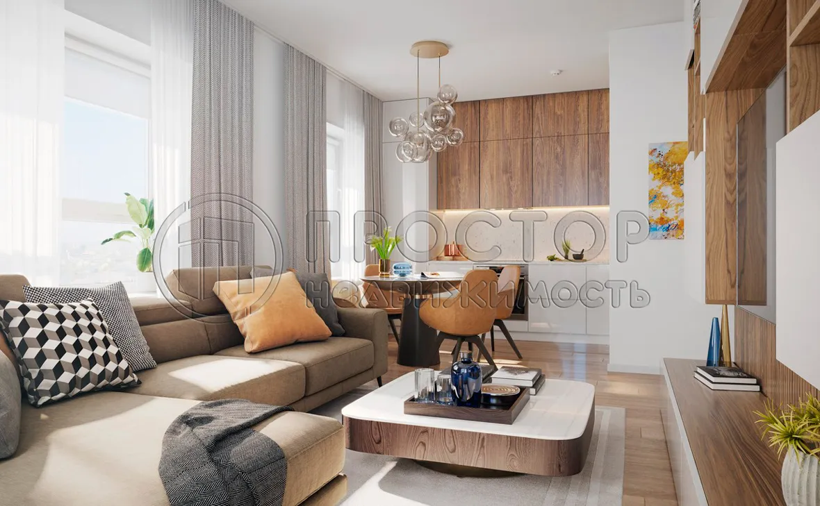 2-комнатная квартира, 39.93 м² - фото 6