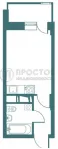 Студия, 24 м² - фото 25