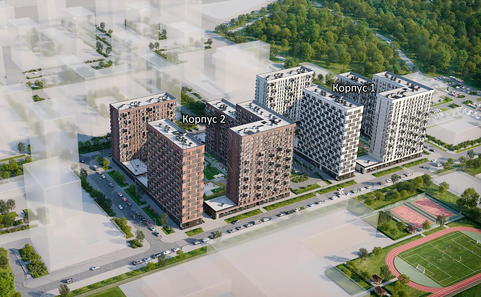 2-комнатная квартира, 57.85 м² - фото 5