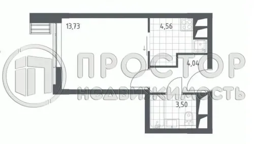 Студия, 26 м² - фото 8