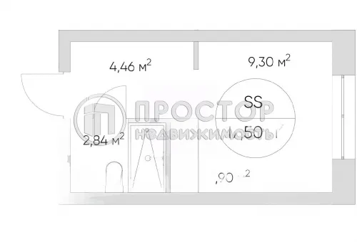 Студия, 17.5 м² - фото 4