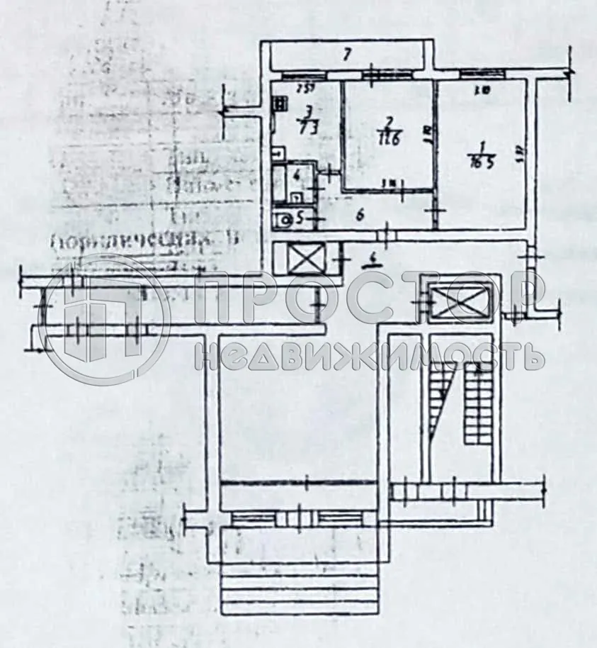 2-комнатная квартира, 45.7 м² - фото 14