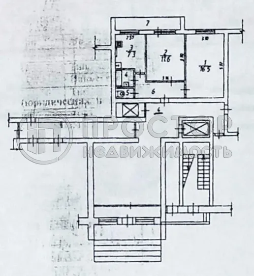 2-комнатная квартира, 45.7 м² - фото 14