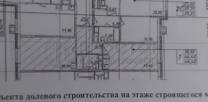 1-комнатная квартира, 45.8 м² - фото 29