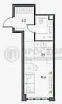 Студия, 24.2 м² - фото 11