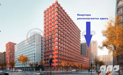 1-комнатная квартира, 36 м² - фото 19