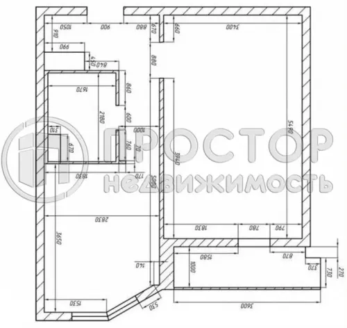 Студия, 40 м² - фото 21