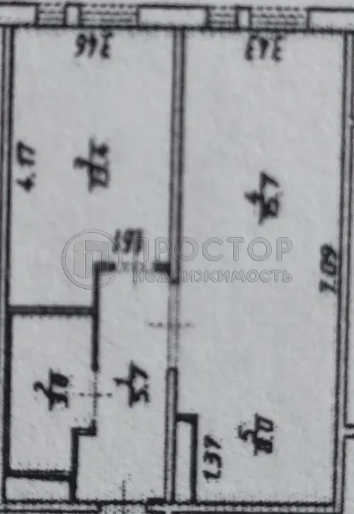 2-комнатная квартира, 46.6 м² - фото 7