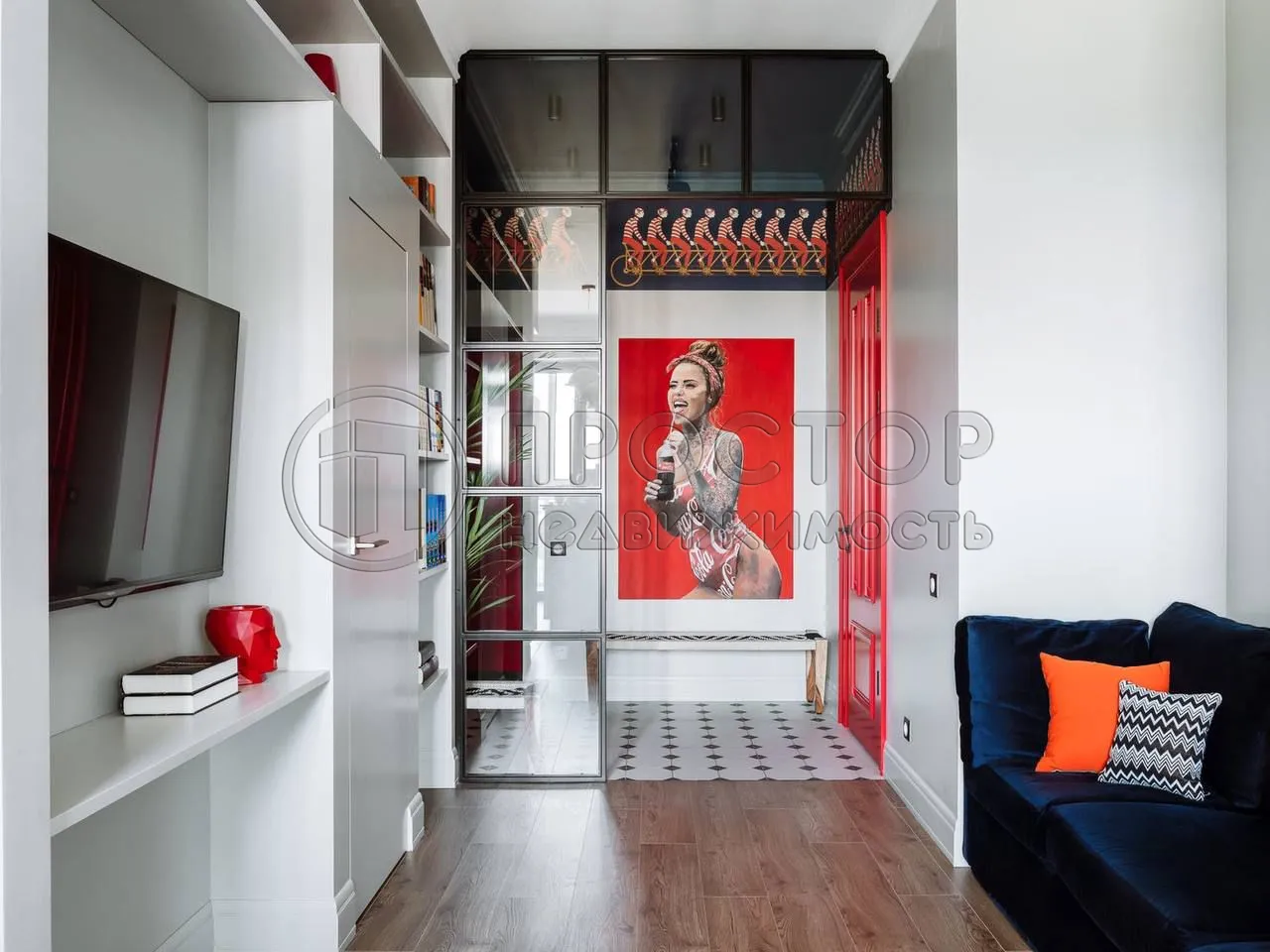 1-комнатная квартира, 58 м² - фото 4