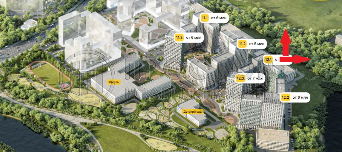 2-комнатная квартира, 37.5 м² - фото 11