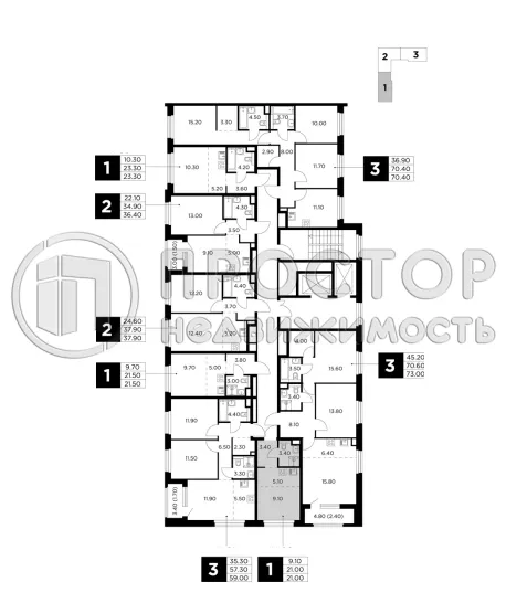 Студия, 21 м² - фото 12