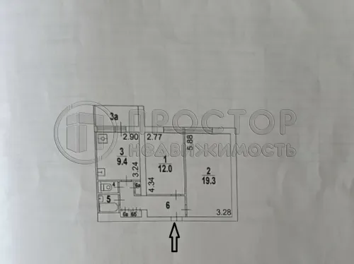 2-комнатная квартира, 51.5 м² - фото 26