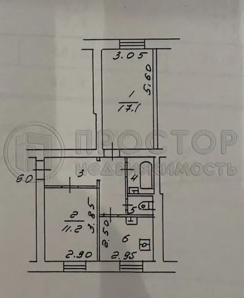 2-комнатная квартира, 48.3 м² - фото 29