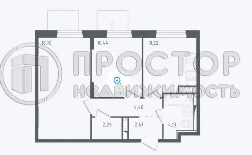 3-комнатная квартира, 52.9 м² - фото 7