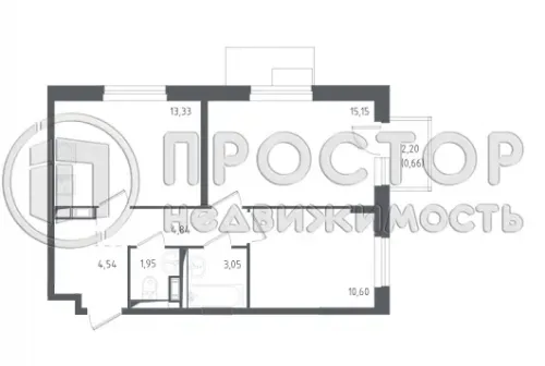 3-комнатная квартира, 54.1 м² - фото 8