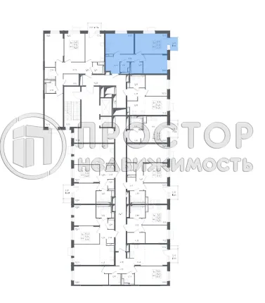3-комнатная квартира, 54.1 м² - фото 9