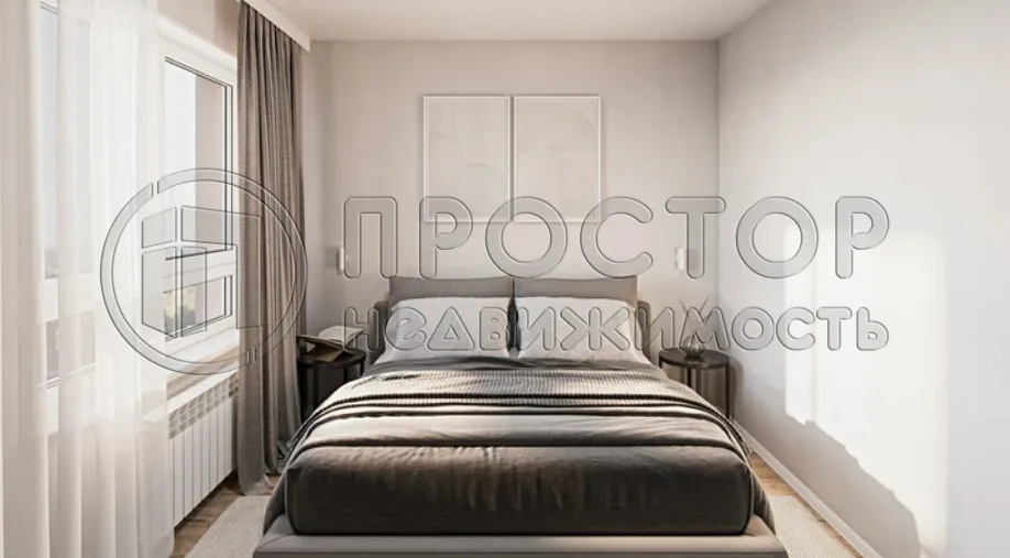 2-комнатная квартира, 53.5 м² - фото 3