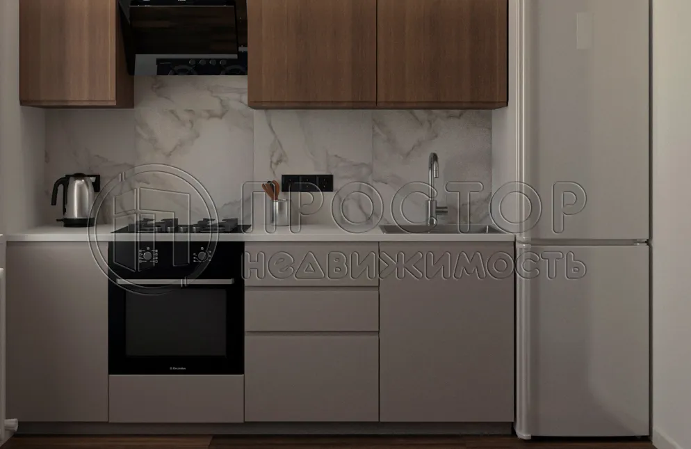 1-комнатная квартира, 35.05 м² - фото 2