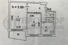 2-комнатная квартира, 45.4 м² - фото 61