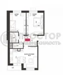3-комнатная квартира, 61.9 м² - фото 13